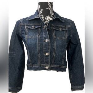 DKNY denim jacket girls large